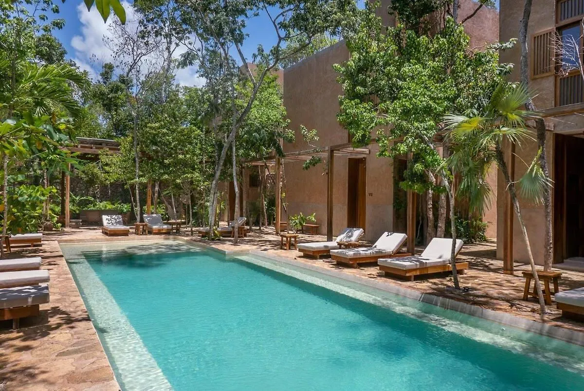 Woody, Boho Home 3Br, Gated Community, Rooftop Tulum