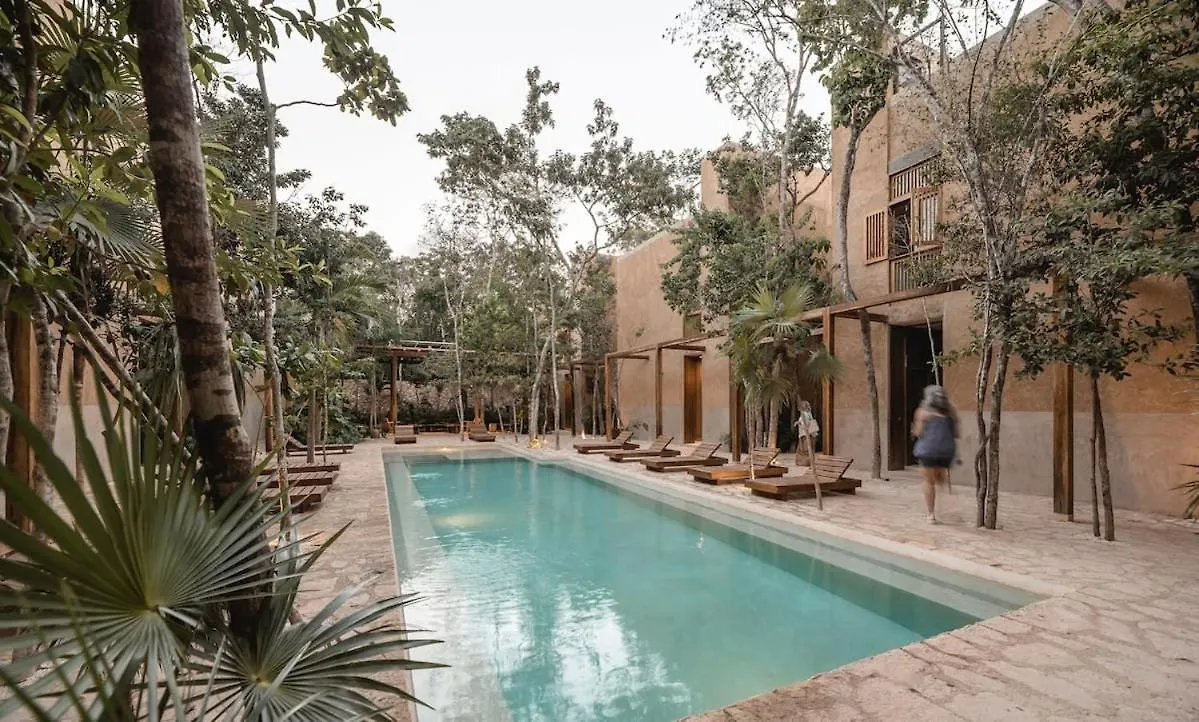 Woody, Boho Home 3Br, Gated Community, Rooftop Tulum